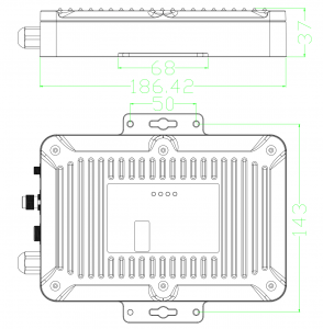 TG501 Outdoor RTU Dimension 1